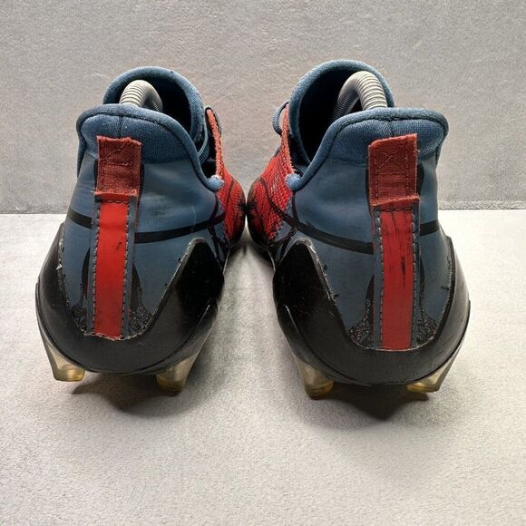 Mens Size‎ 9 adidas x PlayStation Adizero 12.0 SpiderMan Football Cleats Red main image 4